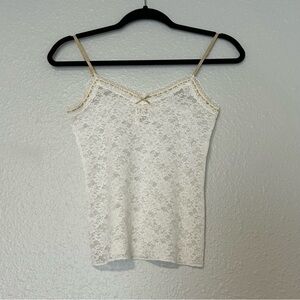 Abercrombie Y2K Lace Cami